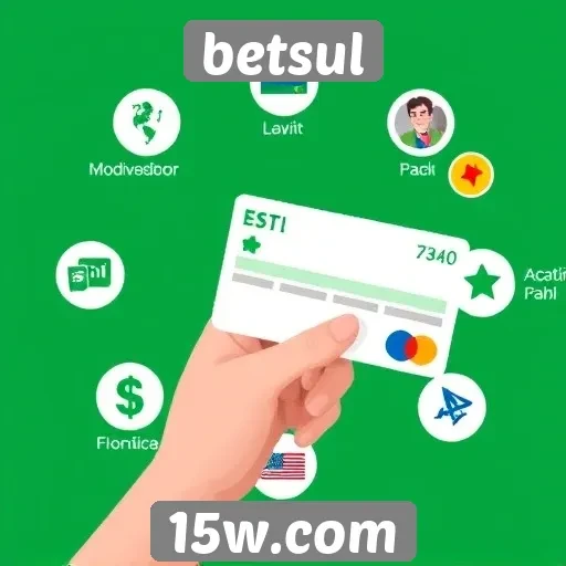 Exploração dos métodos de pagamento oferecidos pelo Betsul