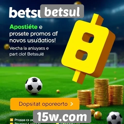 Betsul oferece promoções diversas para novos usuários