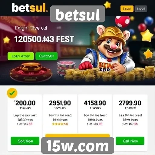 Informações sobre promoções disponíveis no betsul