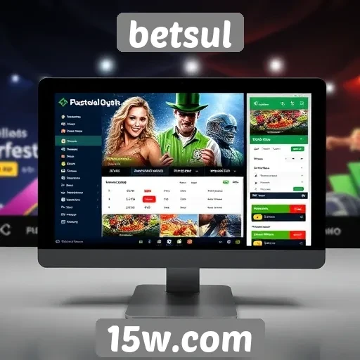 Análise da interface do usuário do site betsul