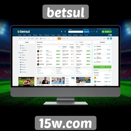 Funcionalidades exclusivas do site betsul