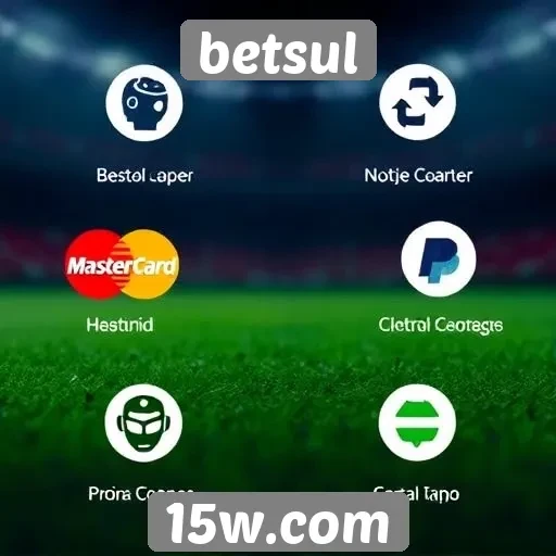 Métodos de pagamento disponíveis no Betsul
