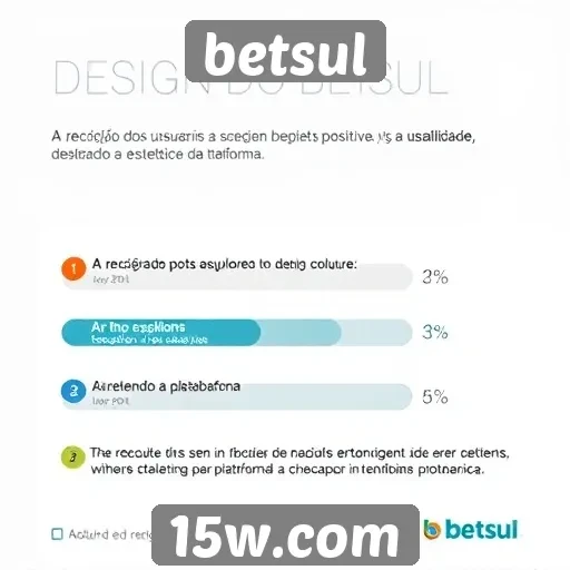 Recepção dos usuários ao design do betsul